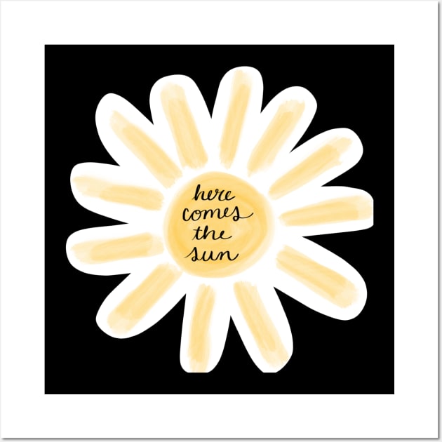 Here comes the sun Wall Art by Megan’s tees